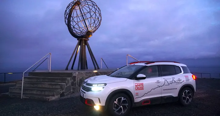 Citroën: la White Cruise arriva a Capo Nord