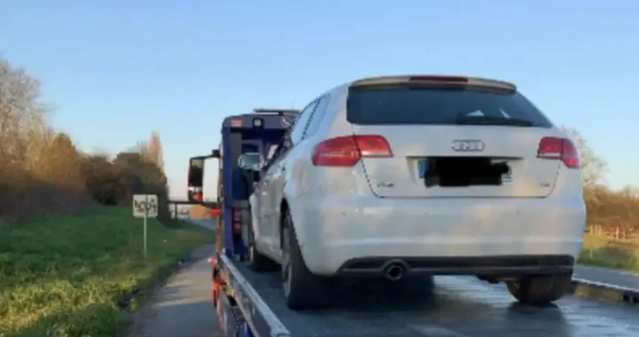Sequestrata Audi A3 dopo essere passata a 174 km/h dove il limite era 90