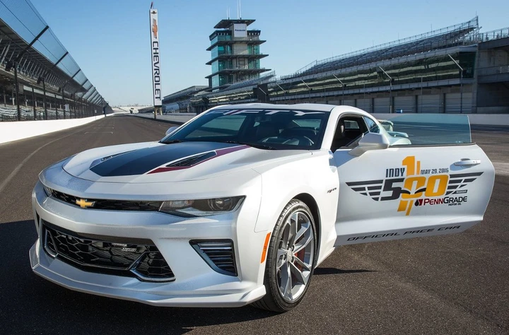 Chevrolet Camaro SS: ecco la Pace Car alla 500 Miglia di Indianapolis