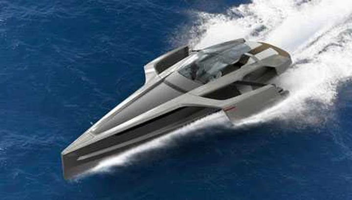 Audi Trimaran Concept: i quattro anelli del mare