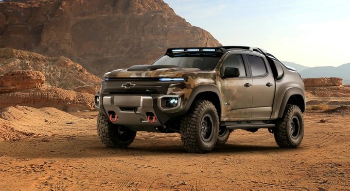 Chevrolet Colorado ZH2: il pick-up a idrogeno