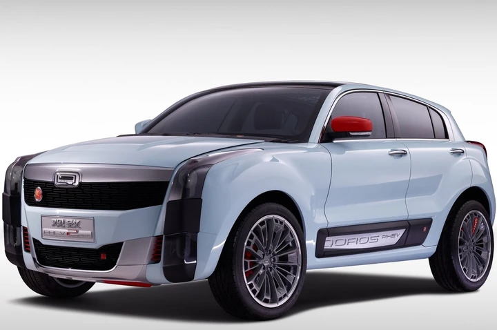 Qoros 2 SUV PHEV Concept: le foto ufficiali
