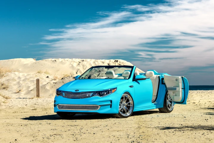 Kia Optima: una speciale cabrio al SEMA 2015