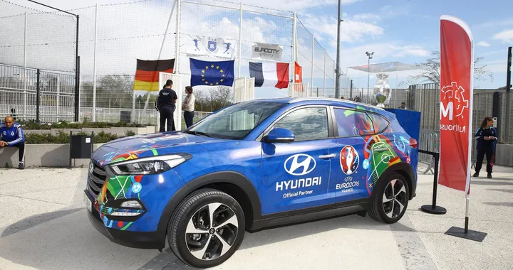 Hyundai Tucson, in tour con la Coppa degli Europei