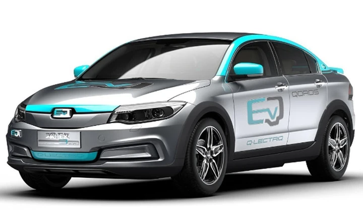 Qoros 3 Q-Lectriq Concept, svelata al Salone di Guangzhou