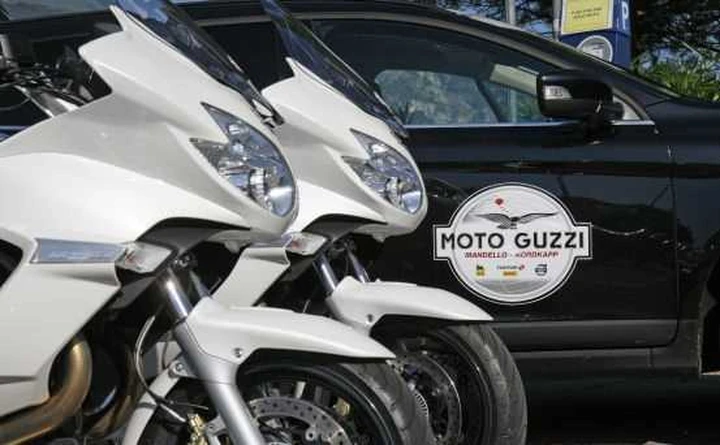 Volvo accompagna Moto Guzzi a Capo Nord