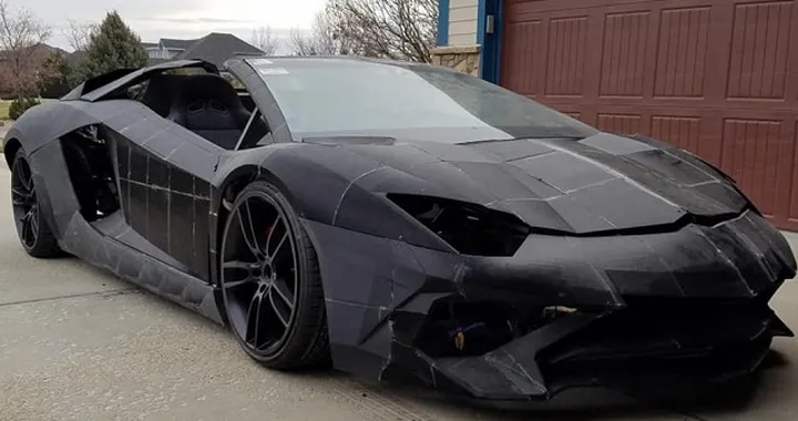 Ecco la Lamborghini stampata 3D: è il progetto di un appassionato americano