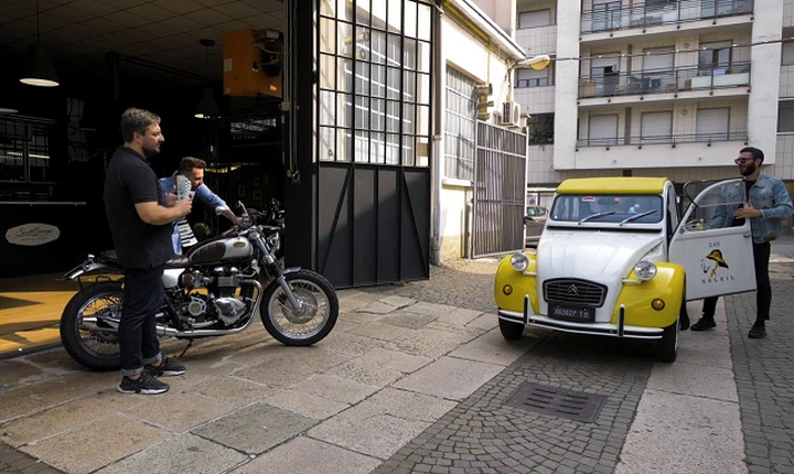 Moto: una “special” ispirata a Citroen 2CV Charleston