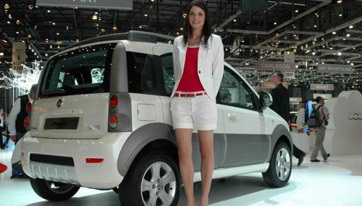 Le ragazze al Salone di Ginevra 2010