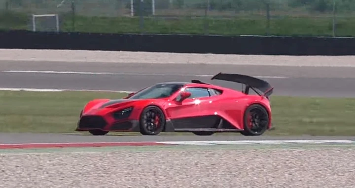 Zenvo TSR-S, come funziona l’alettone centripeto: ecco il video