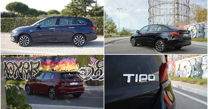 Fiat Tipo berlina, hatchback e station wagon: la prova su strada