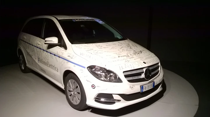 Mercedes: #IoSonoElettrica arriva al Museo dell'Auto di Torino