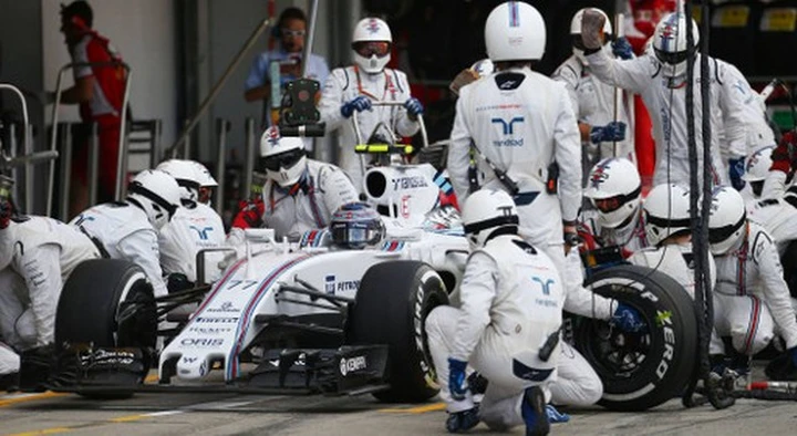 Pit stop più veloce, il record della Williams