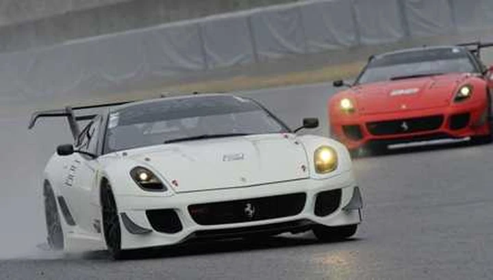 Ferrari 599XX Evoluzione, primo test a Suzuka