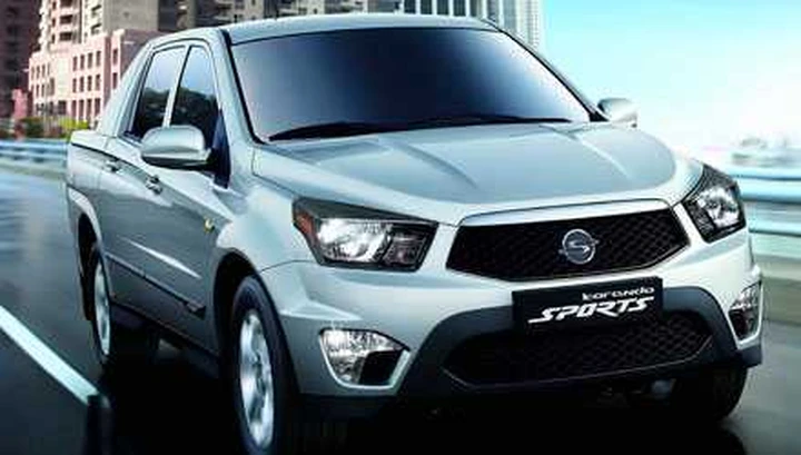 Ssangyong  Korando Sport debutta in Corea