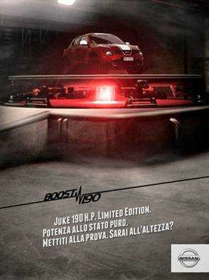 Boost 190 per Nissan Juke 190 HP Limited Edition