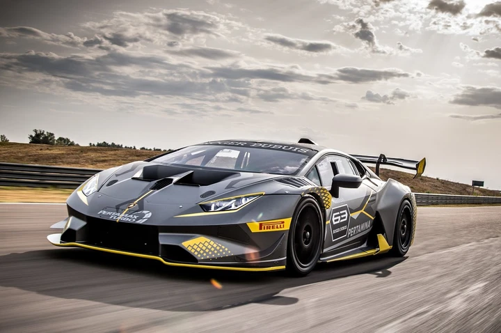 Lamborghini Huracan Super Trofeo EVO 2018: immagini ufficiali
