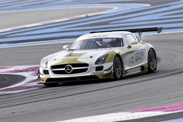 Mercedes SLS AMG GT3: pronta per scendere in pista