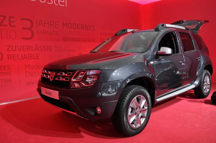 Dacia Duster restyling al Salone di Francoforte 2013
