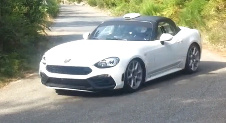 Fiat 124 Abarth R-GT, al via i test: video