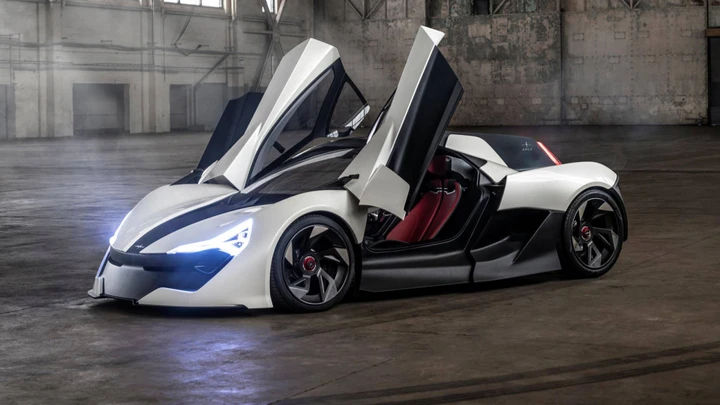 Apex AP-0 Concept EV: supercar elettrica con realtà aumentata