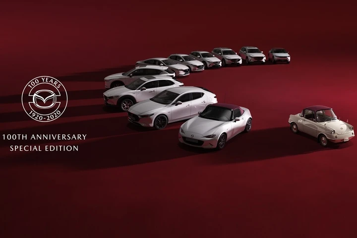 Mazda 100th Anniversary: i prezzi della gamma per il Centenario