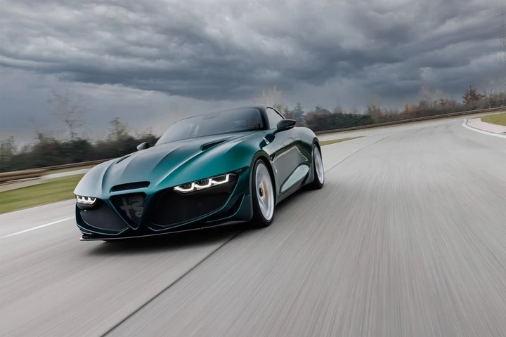 Alfa Romeo Giulia SWB Zagato: immagini ufficiali