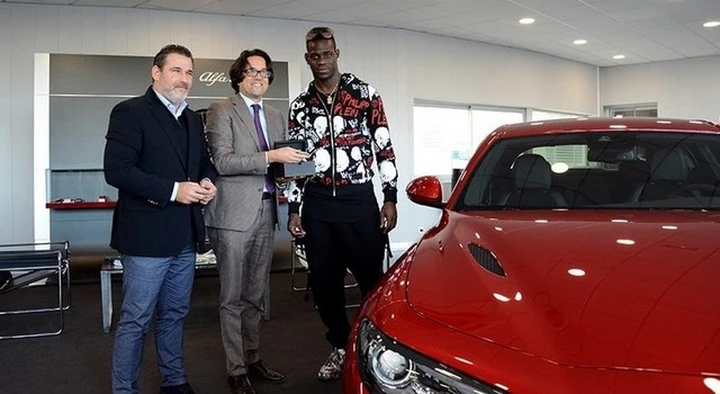 Alfa Romeo Giulia: anche Balotelli tra i suoi fan