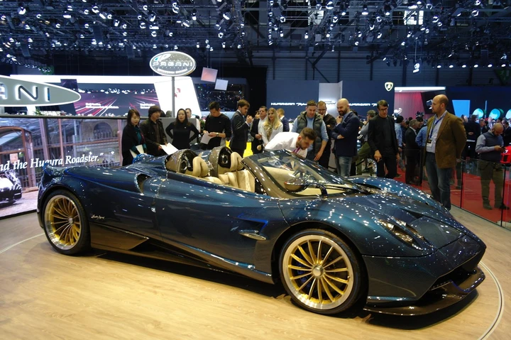 Pagani Huayra Roadster al Salone di Ginevra 2017