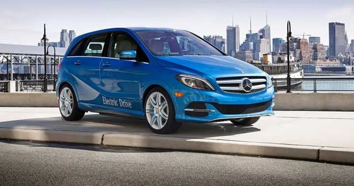 Mercedes Classe B Electric Drive al Salone di New York