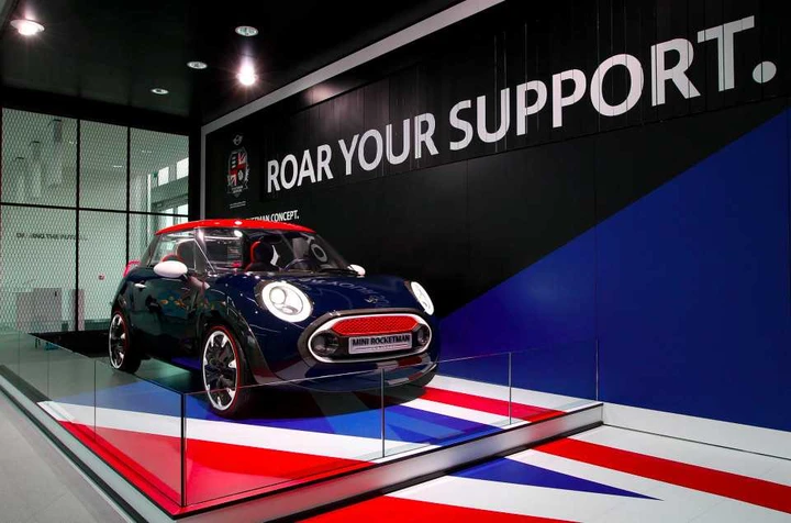 Mini Rocketman Olympic: in esposizione a Londra