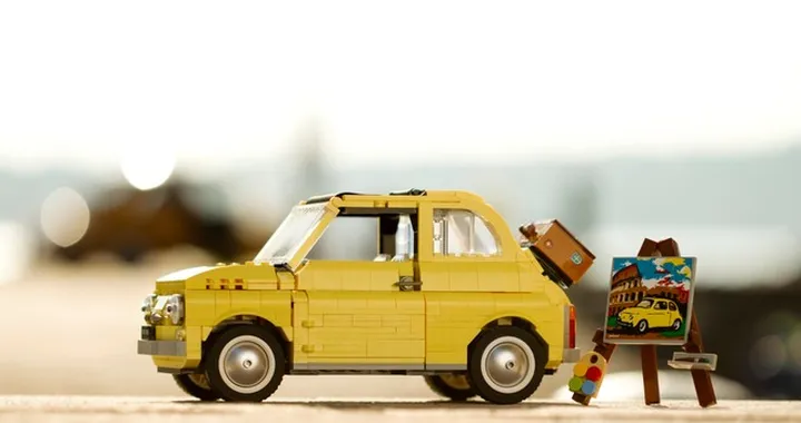 Fiat 500 Lego: arriva il modellino in mattoncini