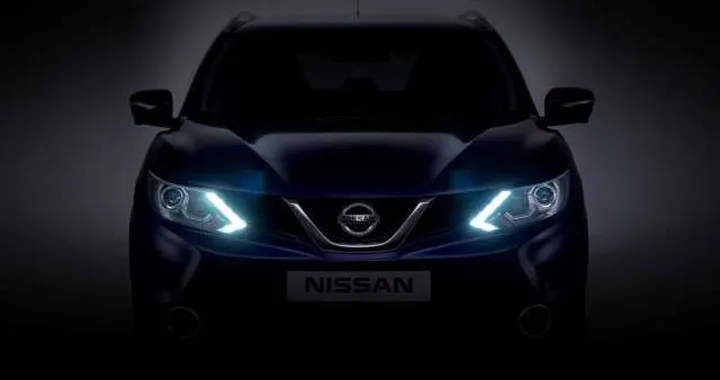 Nuova Nissan Qashqai: prima immagine del frontale