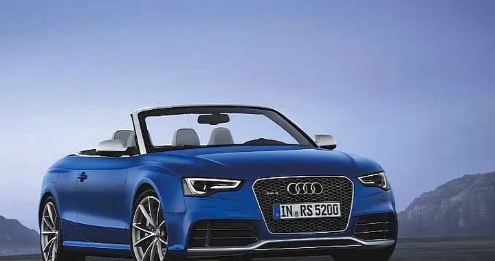 Nuova Audi RS5 Cabriolet: le immagini ufficiali