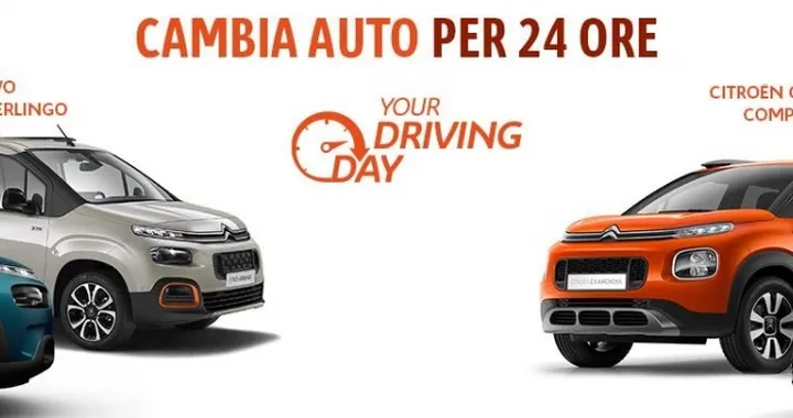 Citroen Your Driving Day: il test drive di 24 ore riscuote un grande successo