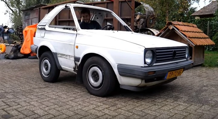Ecco la Volkswagen Golf più corta del mondo!