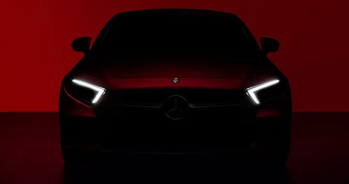 Mercedes CLS 2018: un teaser anticipa la nuova generazione