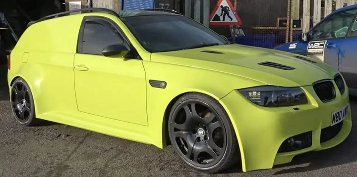 Il furgone sportivo ispirato alla BMW M3 E91: un progetto unico