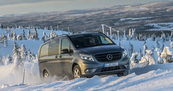 Nuovo Mercedes Vito 4x4 con motore 119 BlueTEC