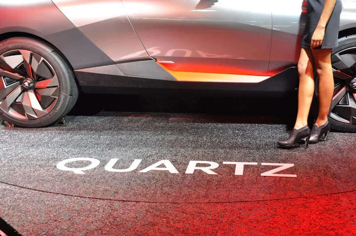 Peugeot Quartz Concept al Salone di Parigi 2014