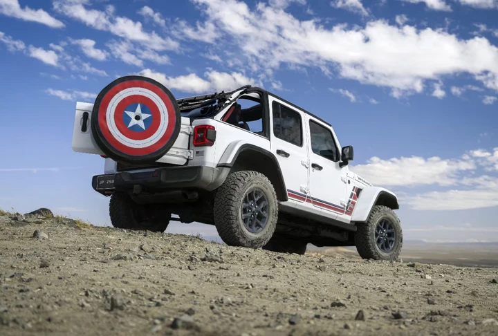 Jeep Wrangler America250: la serie speciale ispirata a Captain America