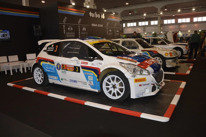 Stand Peugeot e stand Audi Sport ad Auto e Moto d'Epoca 2014