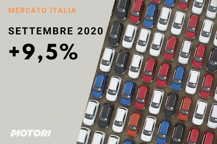 Il mercato auto in Italia torna positivo: +9,5% a settembre