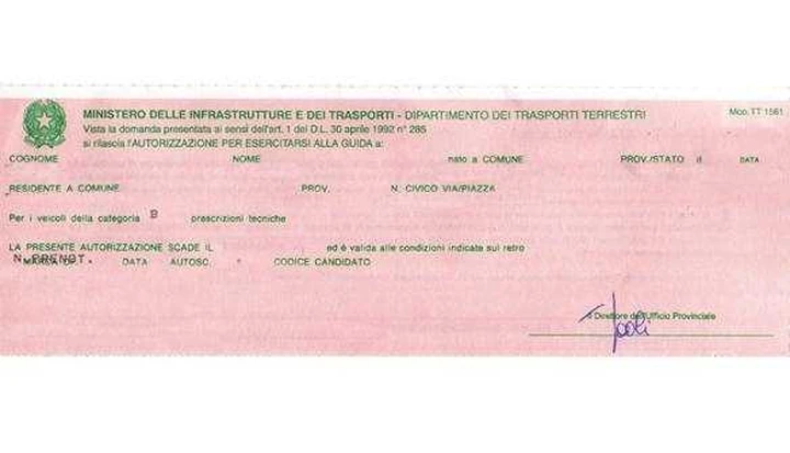 Patente: foglio rosa solo dopo la teoria