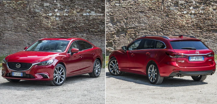 Mazda 6 berlina VS wagon AWD: la prova su strada