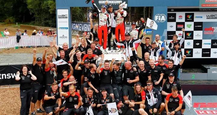 WRC Australia 2018: Toyota è campione del mondo