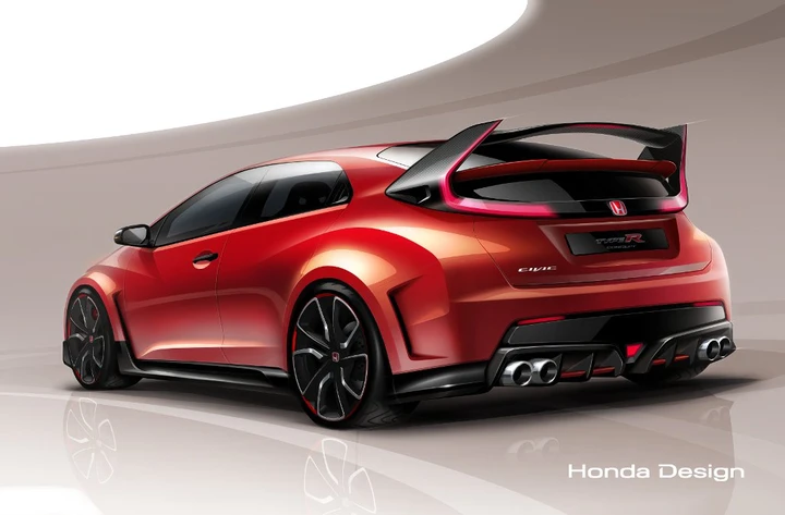 Honda Civic Type R Concept: prototipo per il Salone di Ginevra