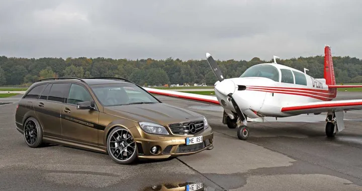Mercedes C63 AMG SW by FolienCenter-NRW & SR-Performance