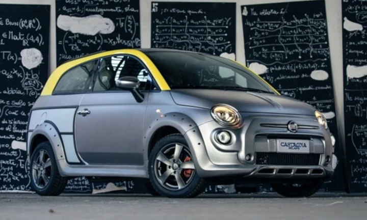 Fiat 500: all’asta l’esemplare unico WoodyWagon 4x4 Castagna