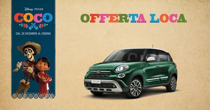Fiat lancia “Offerta Loca” che prevede un extra sconto di mille euro